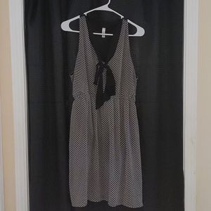 Black and Grey Dress